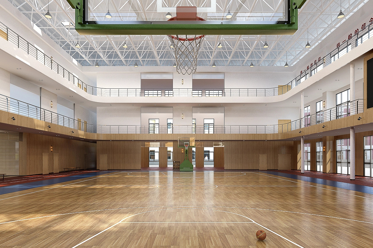 廠房改建籃球場(chǎng)裝修效果圖