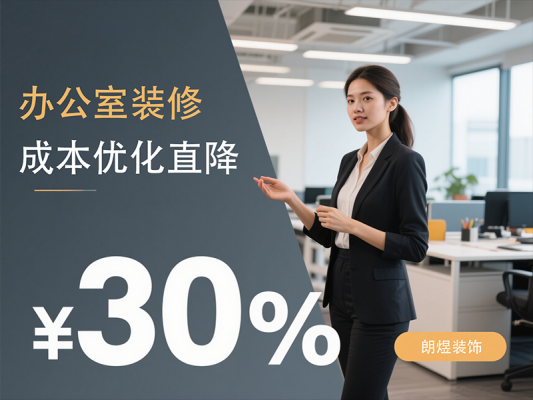 4大核心技法讓您的辦公室裝修成本直降30%！