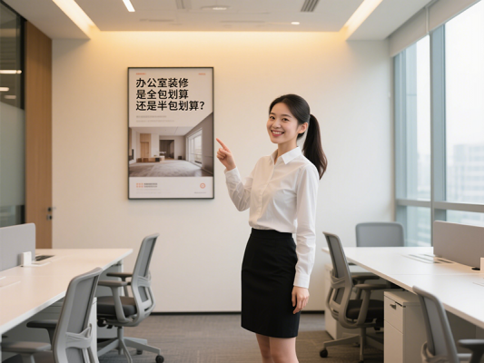 辦公室裝修是全包劃算還是半包劃算？